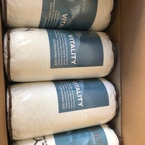 Case of 4 Mlily Vitality pillows gel memory foam